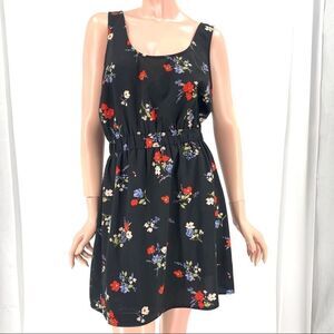 Asos Sleeveless Tank Top Blouson Floral Print Dress Size 8